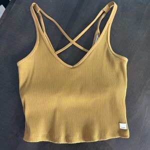Mustard Ribbed Cami